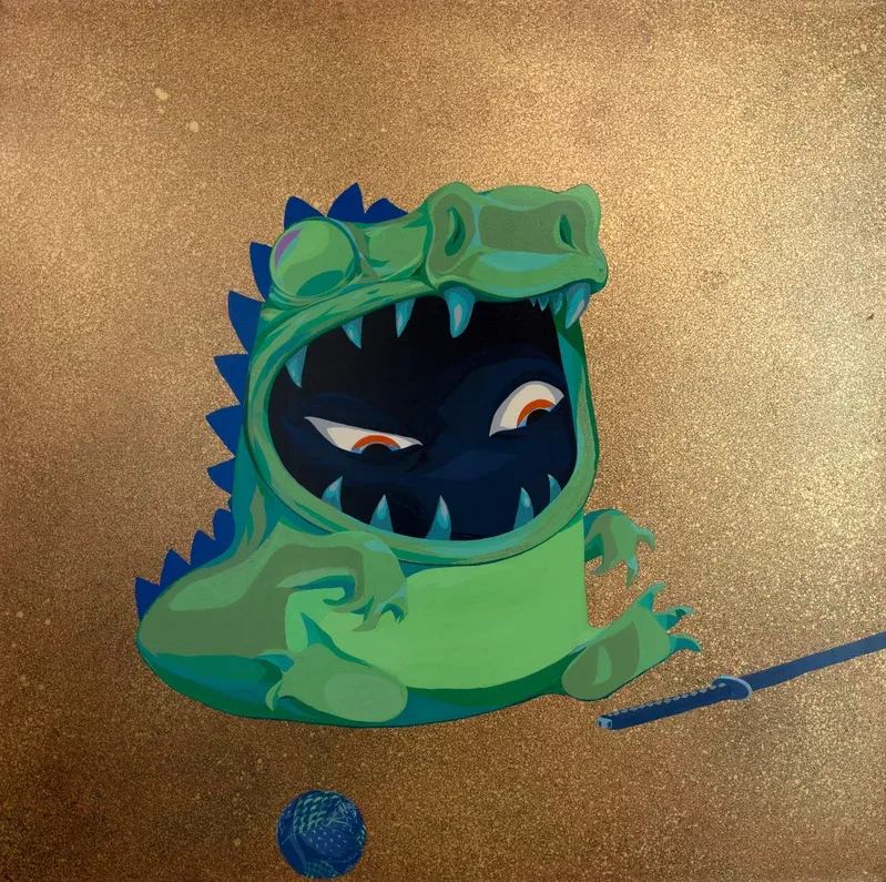 Hatchling, Acrylic on canvas