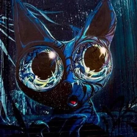 Stare, Acrylic on canvas