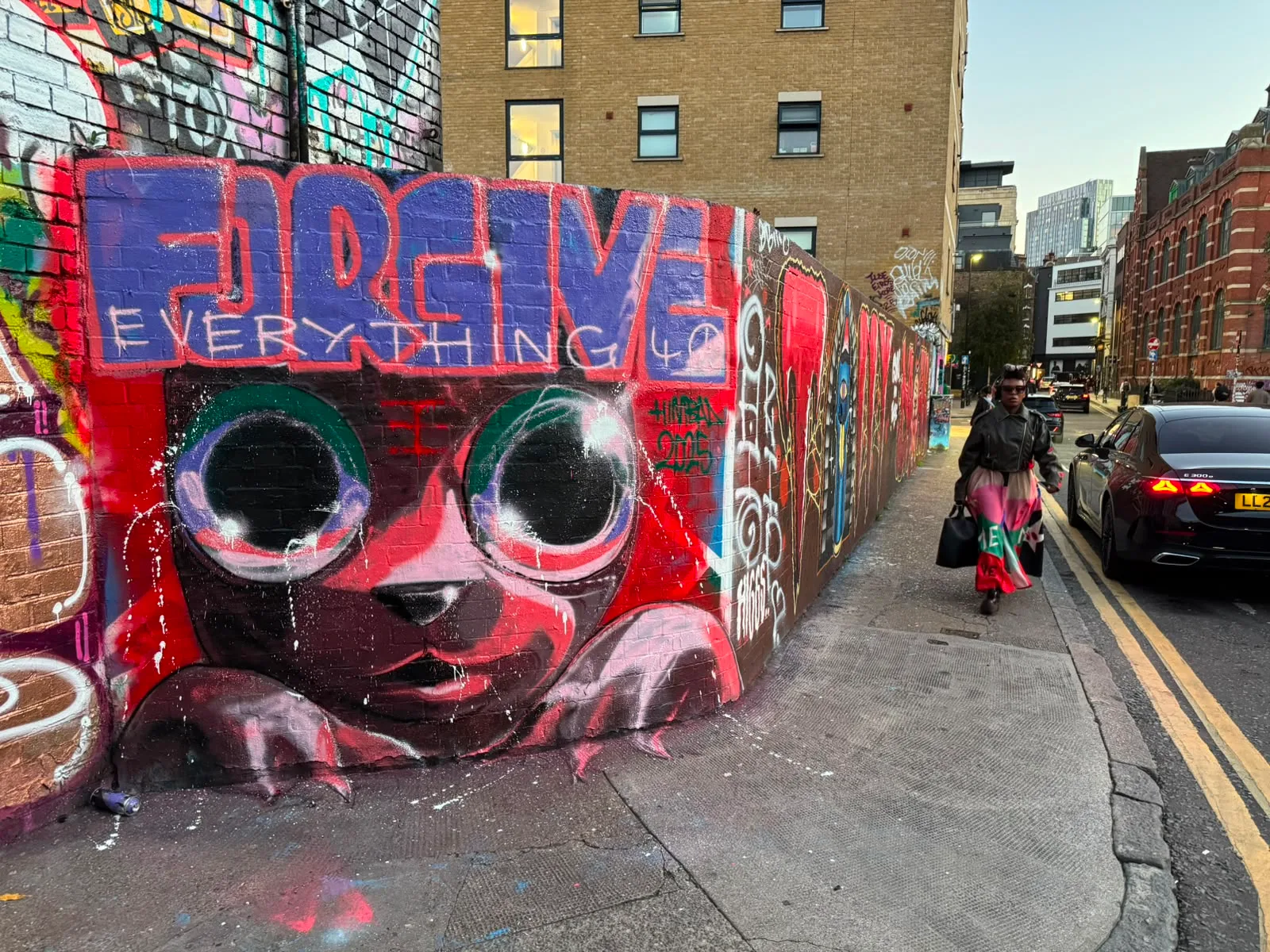Forgive Everything, wall, New York
