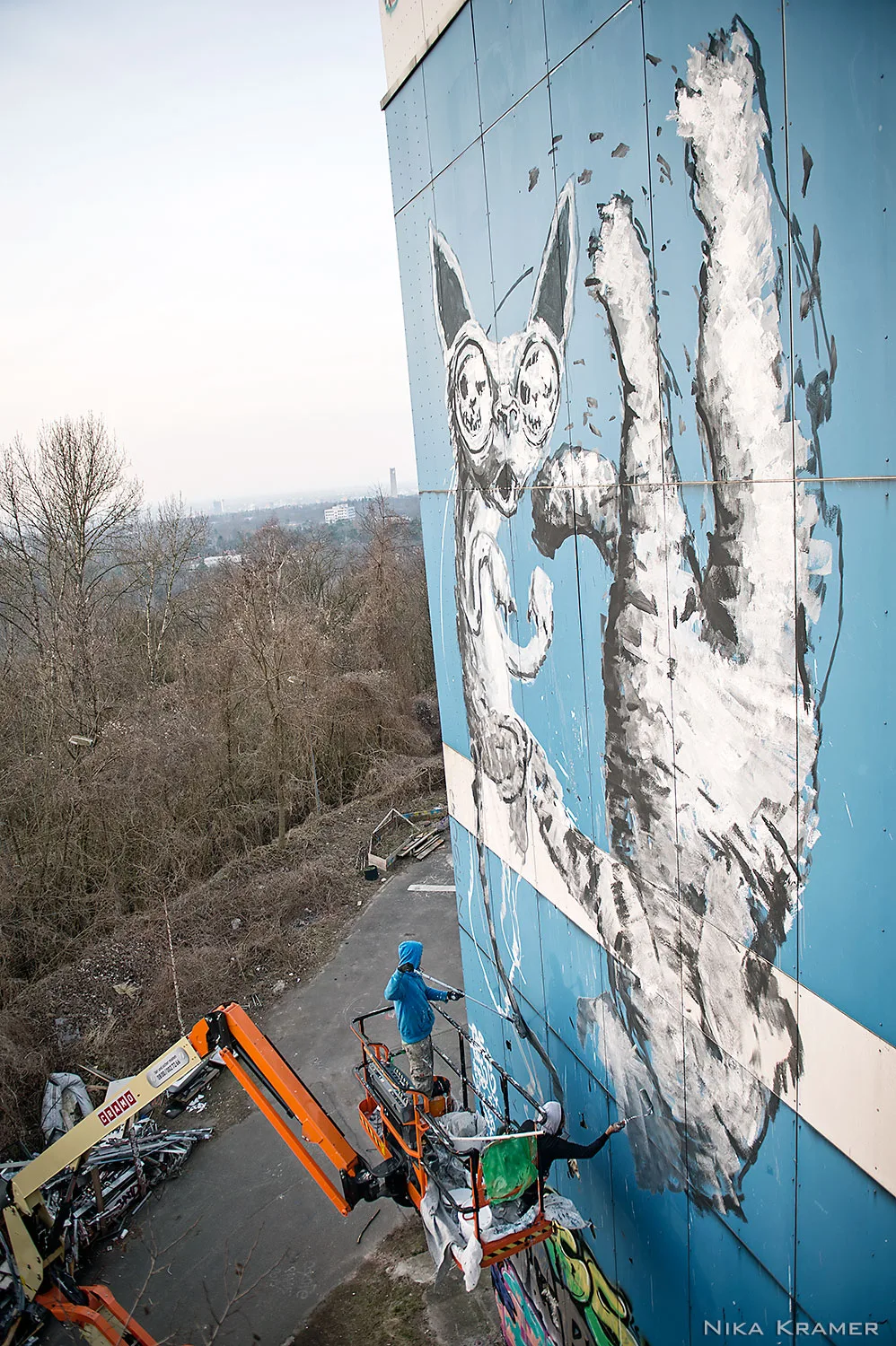 Tall Wall, wall