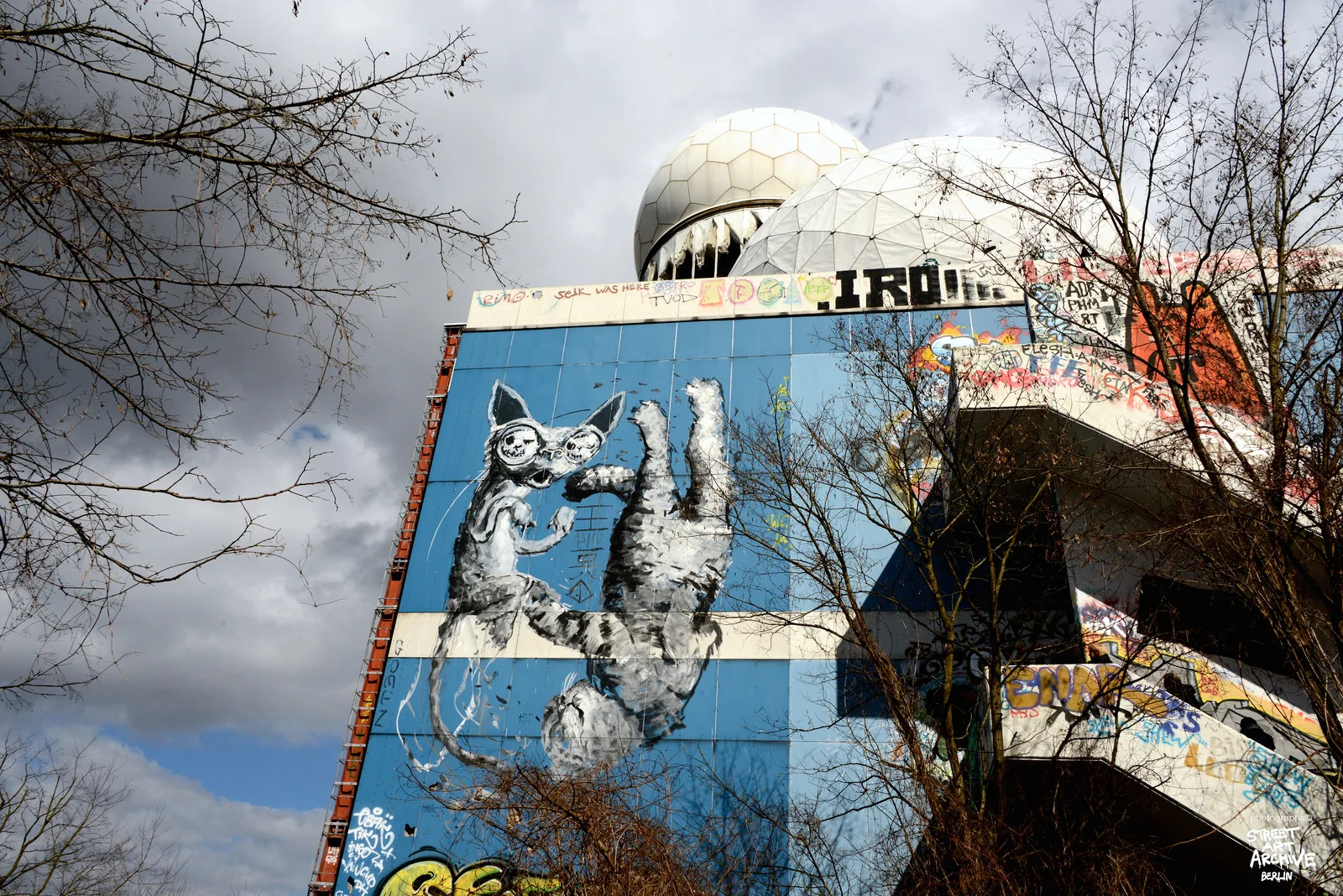 Teufelsberg, wall, Berlin