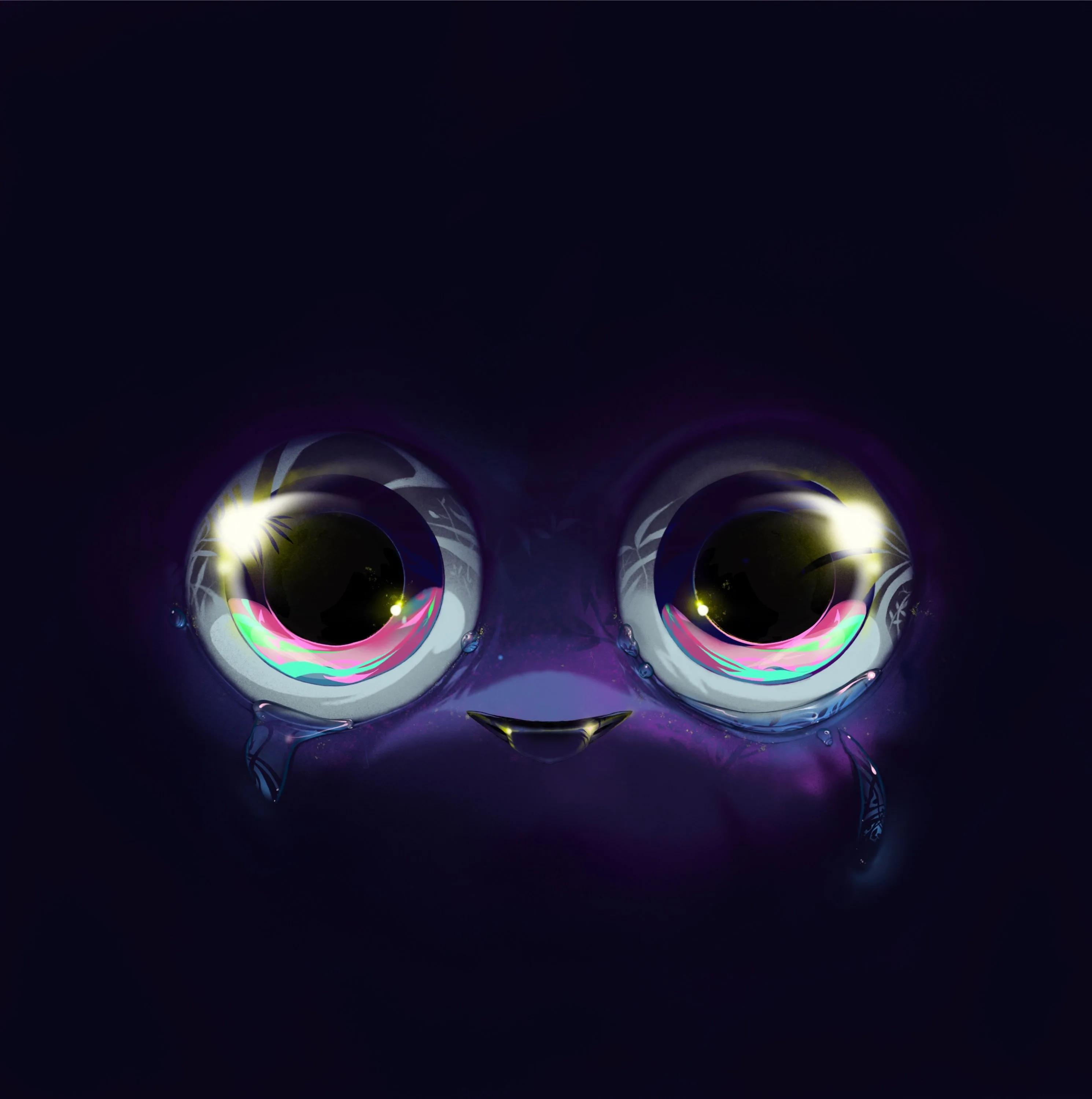 Tears, Digital painting