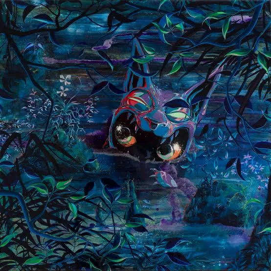 Thicket, Acrylic on canvas